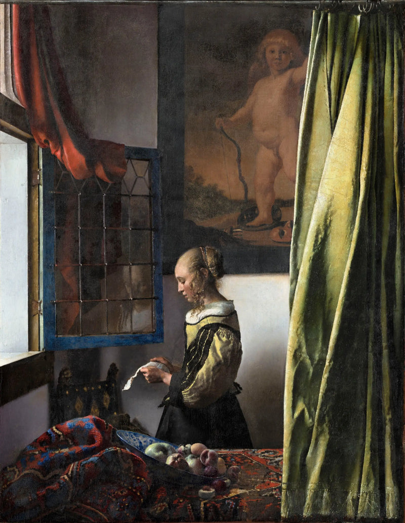 La Lectora en la ventana - Johannes Vermeer