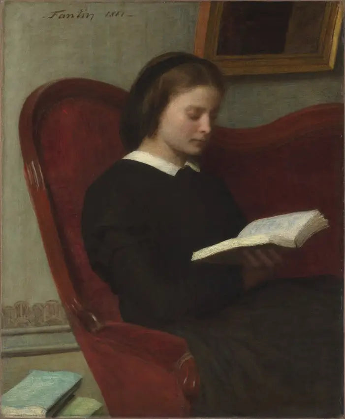 La Lectora - Henri Fantin-Latour