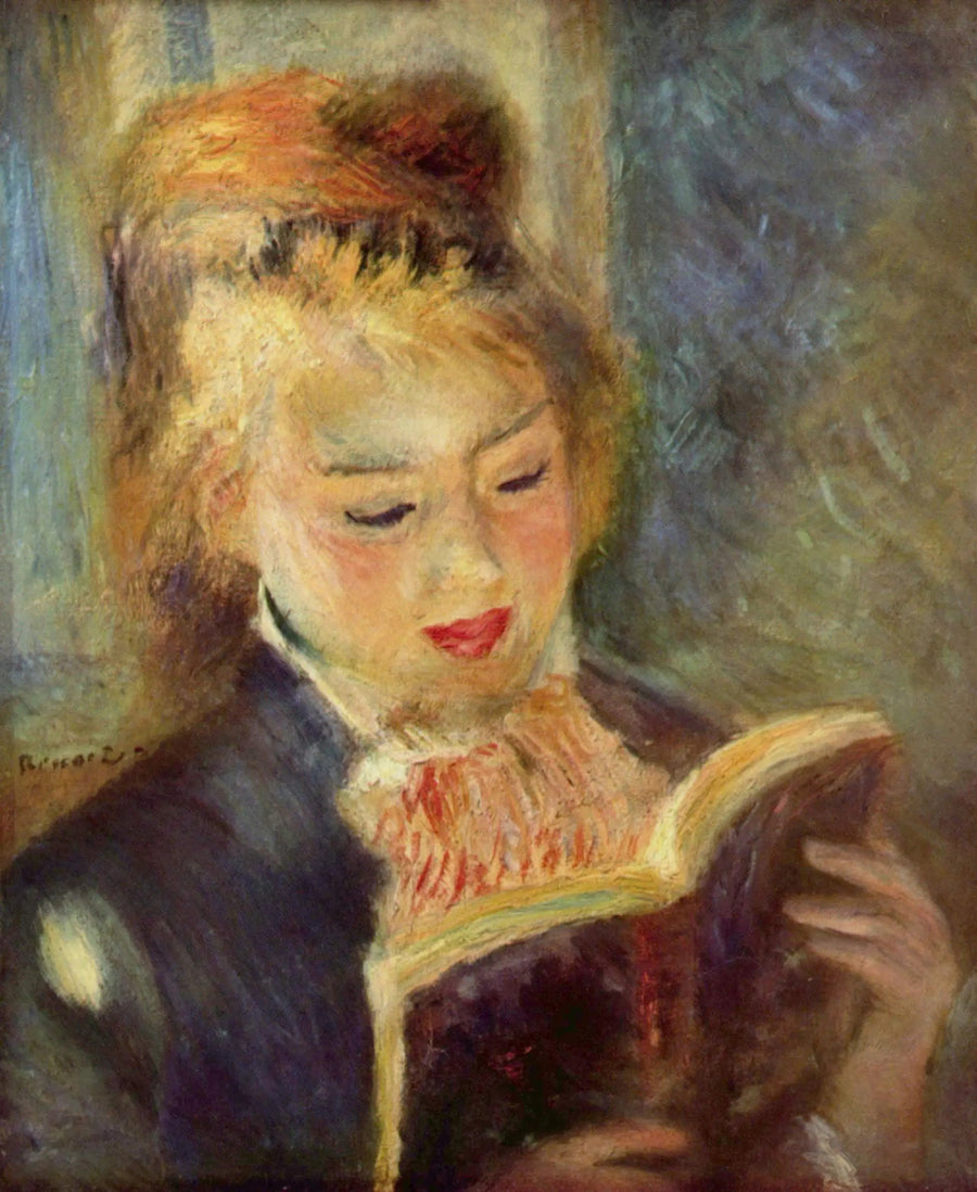 La Lectora - Pierre-Auguste Renoir