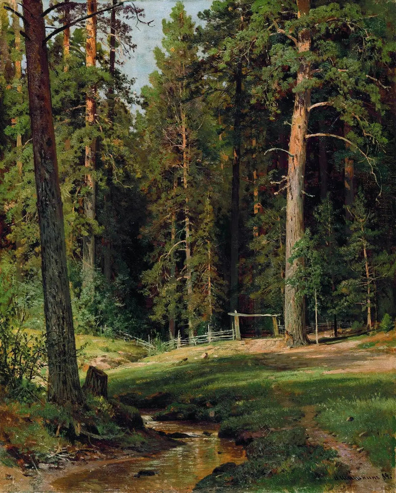 La orilla del bosque - Ivan Chichkine