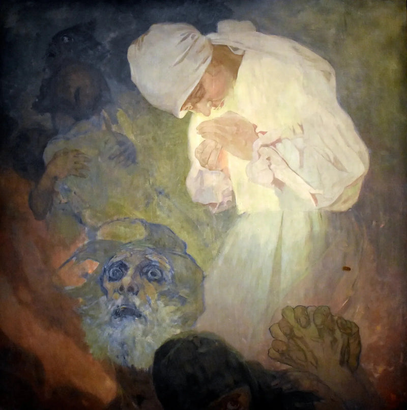 La Luz de la Esperanza - Alphonse Mucha