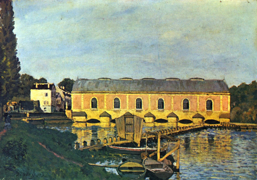 La Máquina de Marly - Alfred Sisley