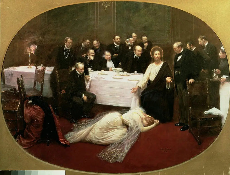 La Magdalena ante el fariseo - Jean Béroud