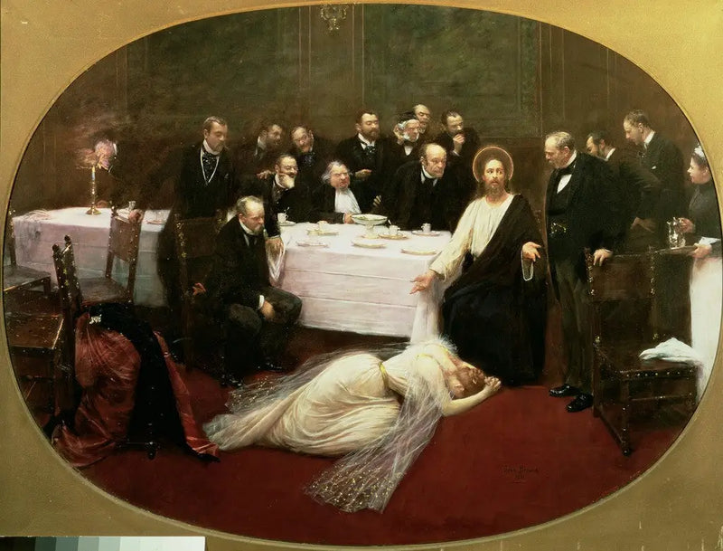 La Magdalena ante el fariseo - Jean Béroud