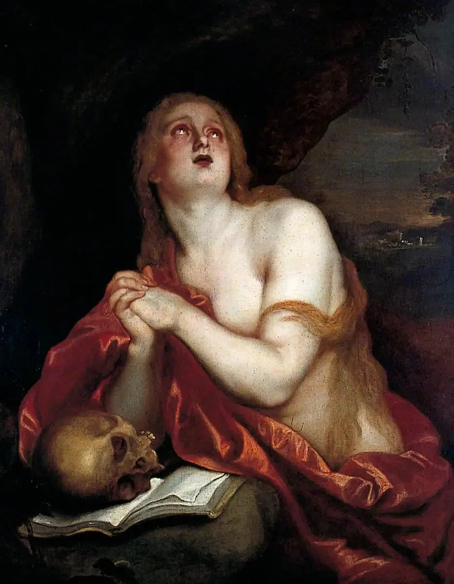 La Magdalena penitente - Antoine van Dyck