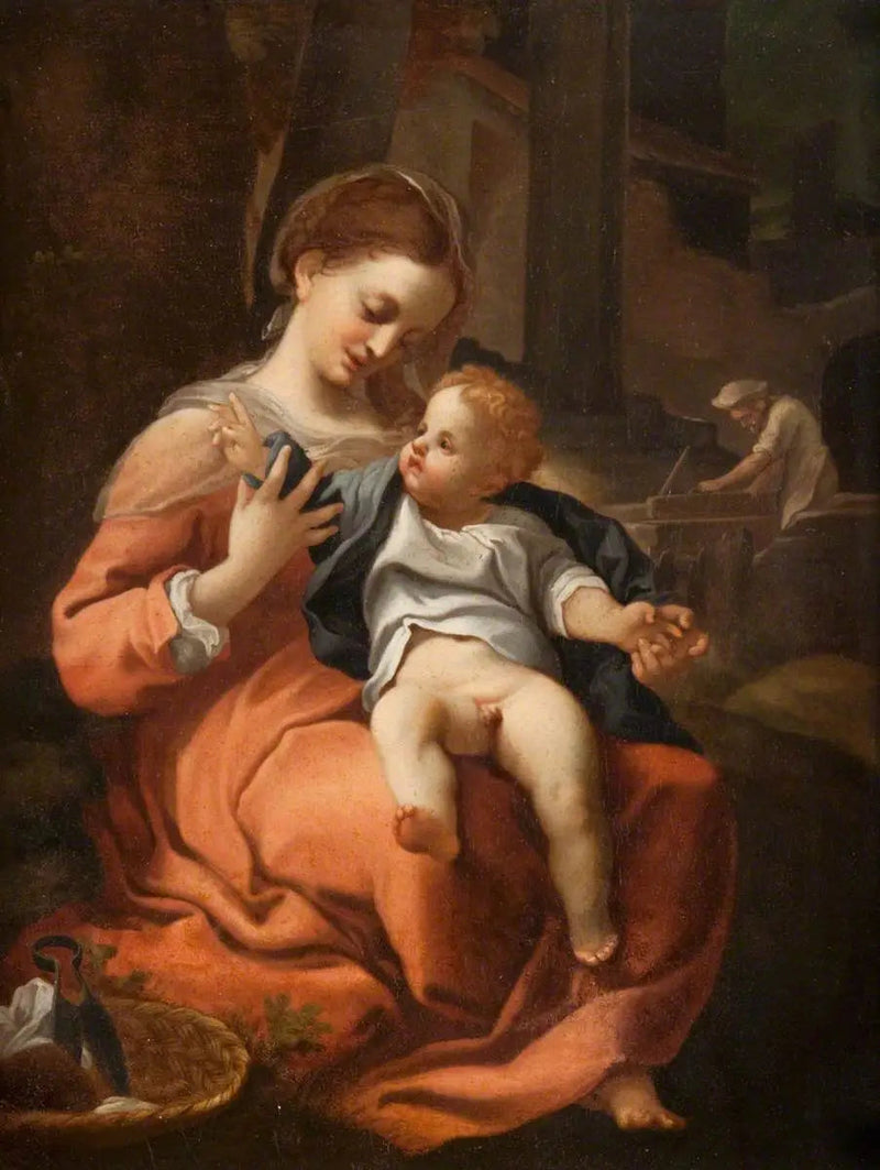 La Madonna con cesto - Antonio da Correggio