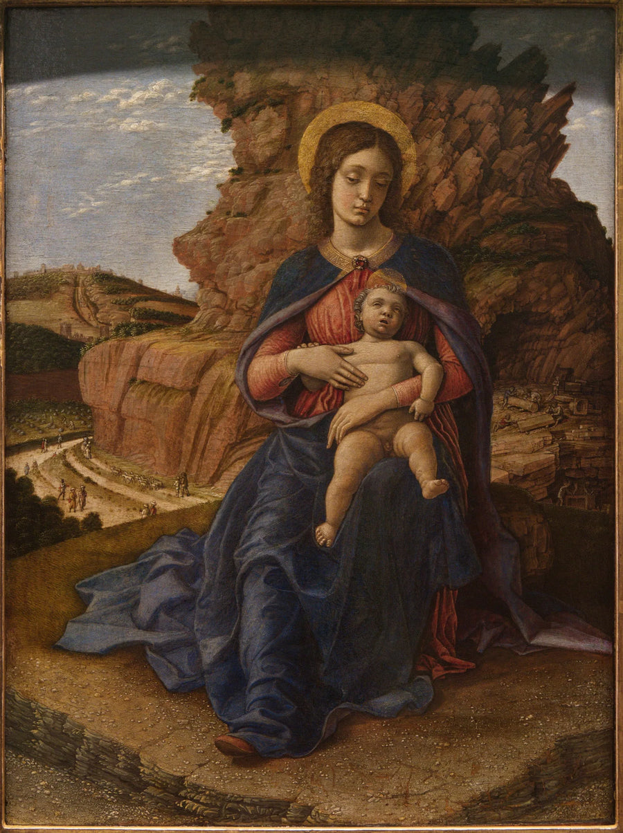 La Madonna de la cantera - Andrea Mantegna