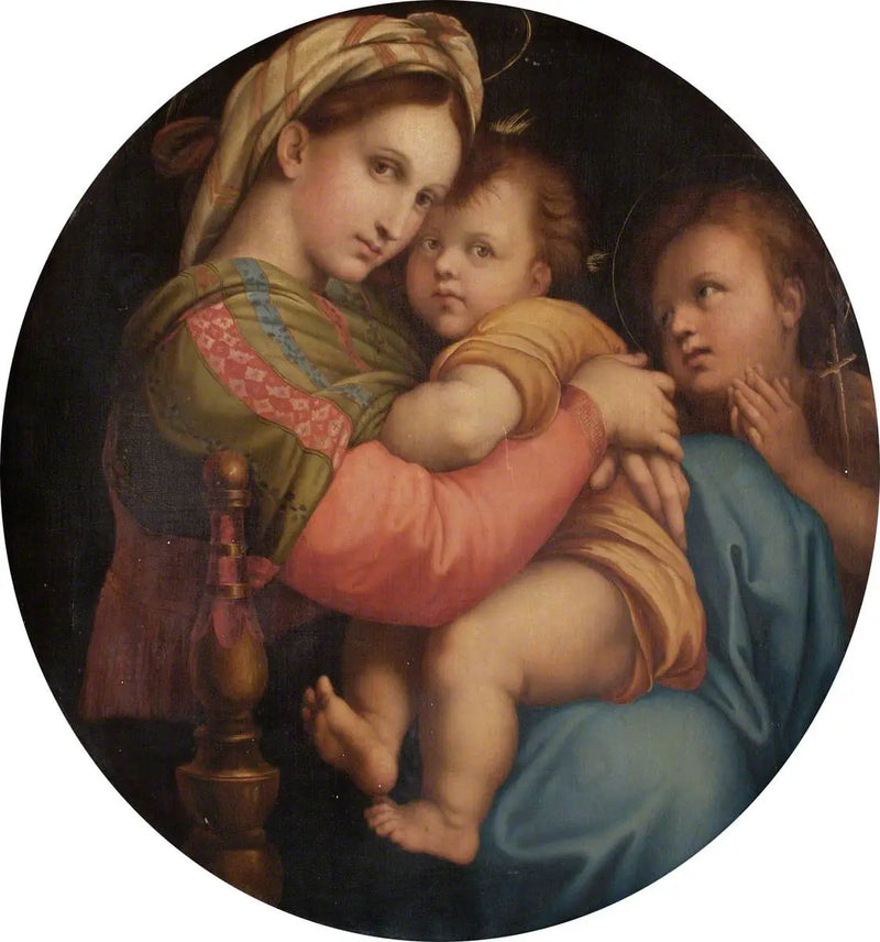 La Madonna de la silla - Rafael Sanzio