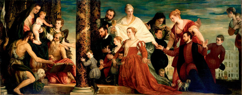 La Madonna de la familia Cuccina - Paul Véronèse