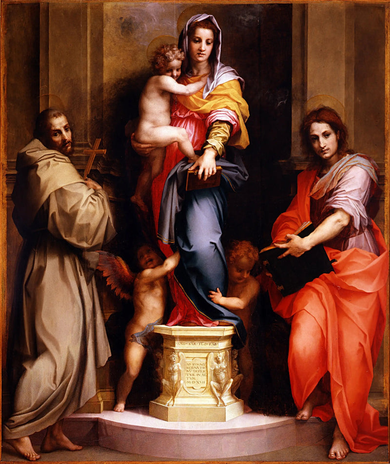 La Madonna de las Harpías - Andrea del Sarto