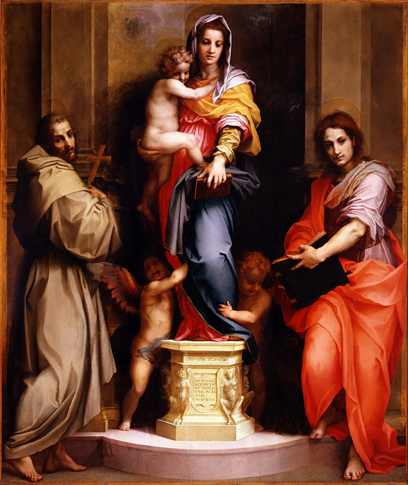 La Madonna de las Harpías - Andrea del Sarto