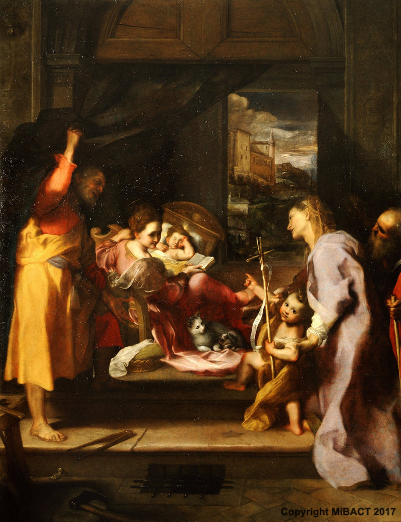 La Madonna del Gato - Federico Barroci