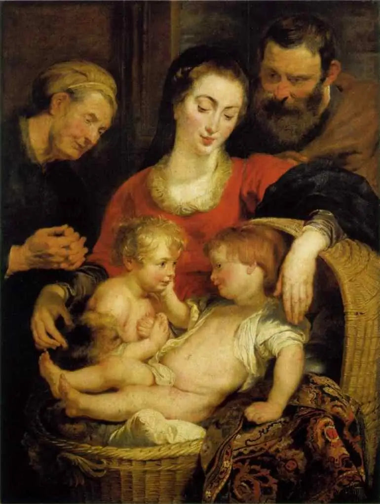 La Madonna del Panier - Peter Paul Rubens