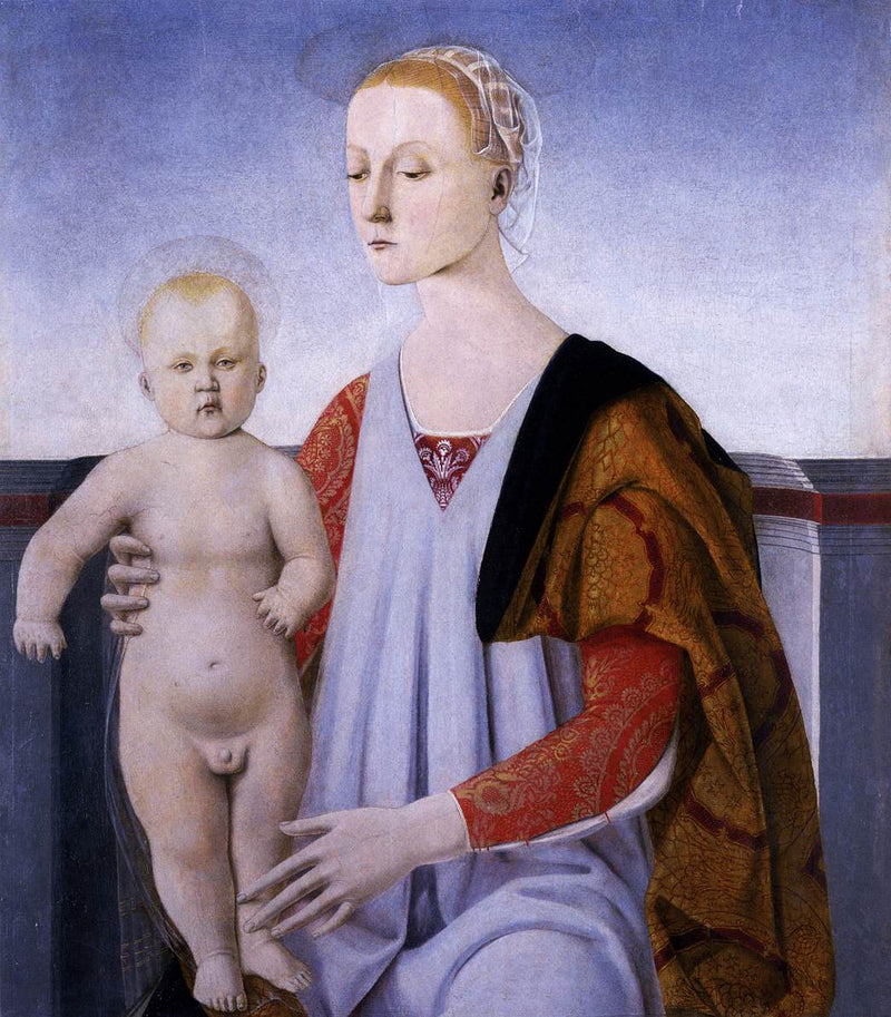 La Madonna y el niño - Luca Signorelli