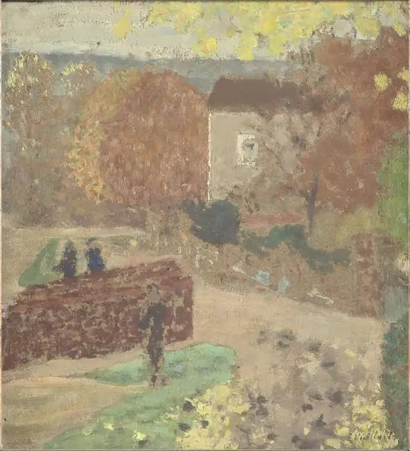 La Casa de Mallarmé en Valvins - Édouard Vuillard