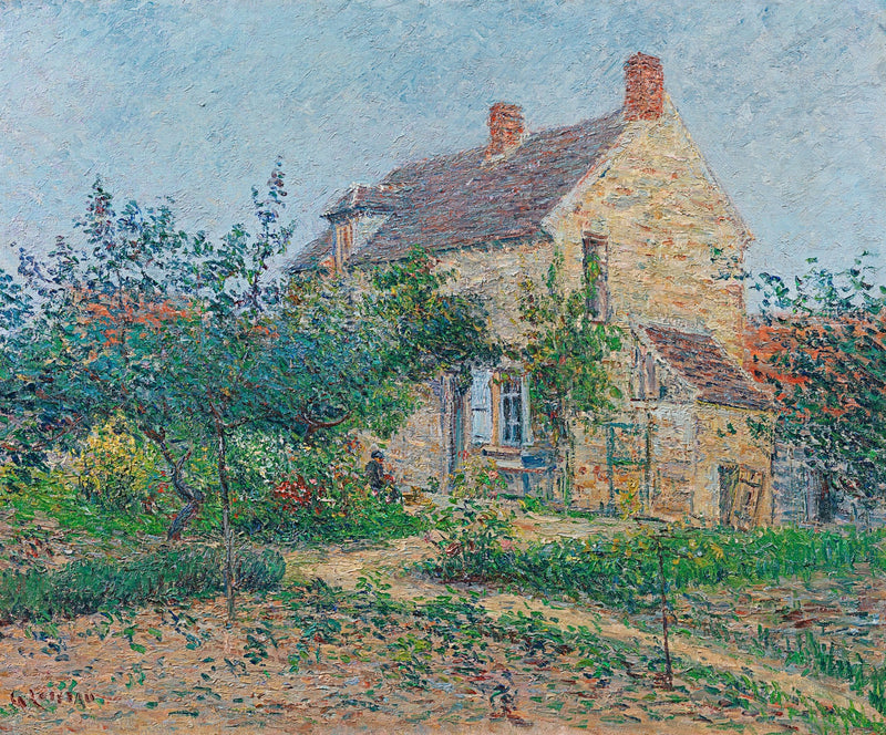 La casa de la madre del siglo XIV, Nesles-la-Vallée - Gustave Loiseau