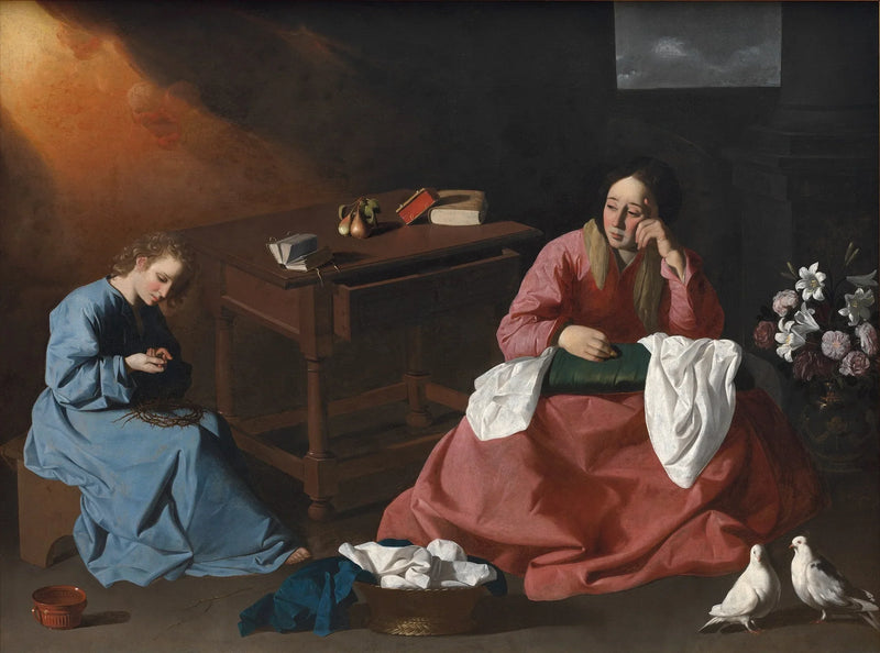 La Casa de Nazaret - Francisco de Zurbarán