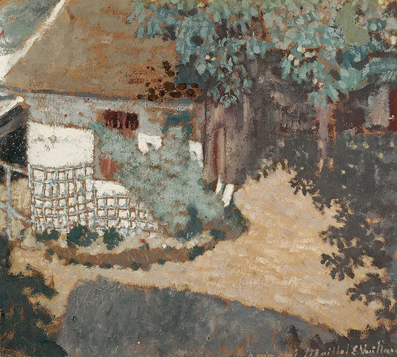 La casa de Roussel en La Montagne - Édouard Vuillard