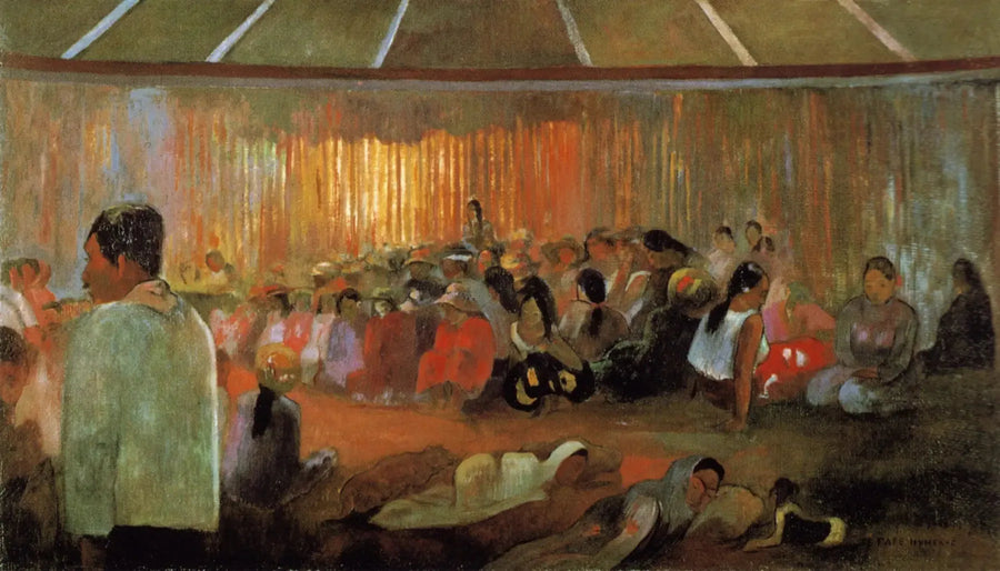 La Casa de los Cantos - Paul Gauguin