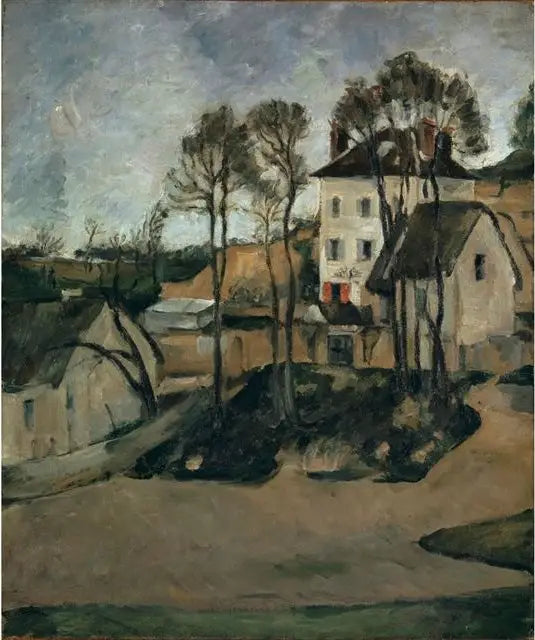 La casa del doctor Gachet en Auvers-sur-Oise - Paul Cézanne