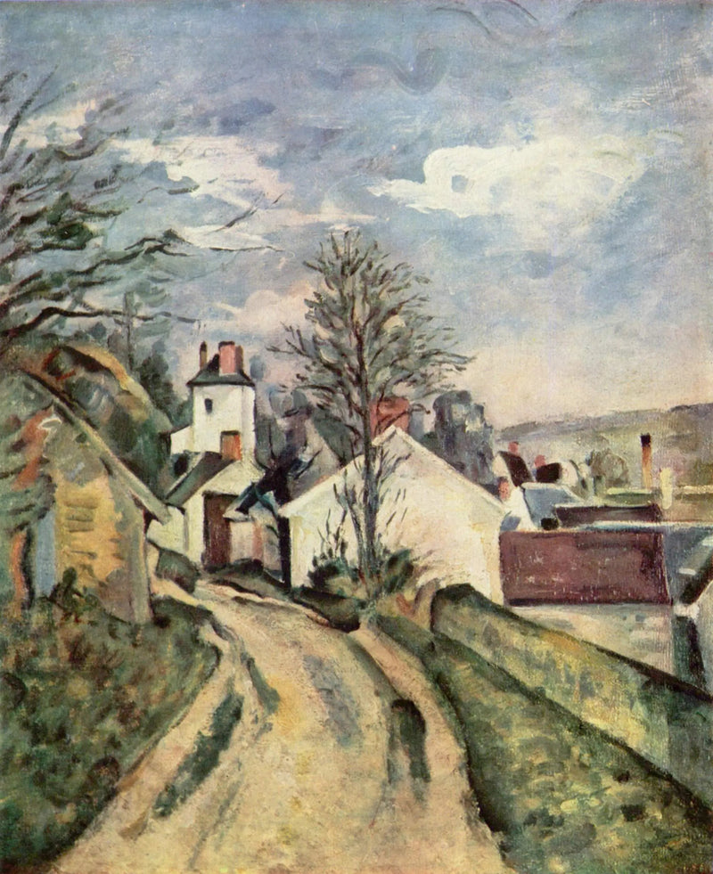 La Casa del doctor Gachet - Paul Cézanne