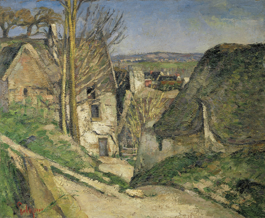La Maison du pendu, Auvers-sur-Oise - Paul Cézanne