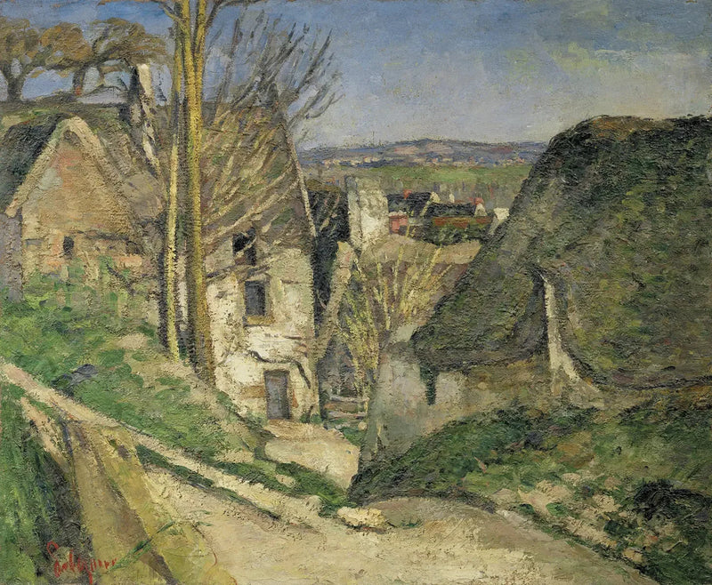 La Casa del ahorcado - Paul Cézanne
