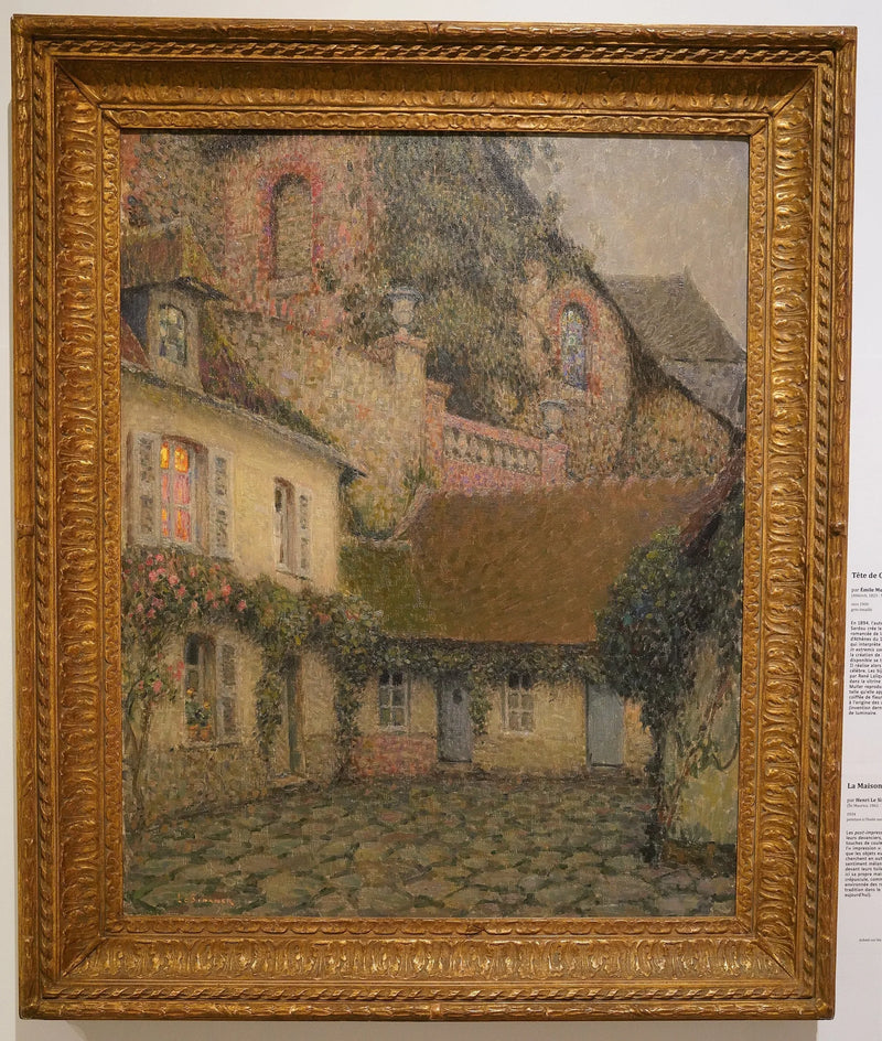 La casa de la tarde - Henri Le Sidaner