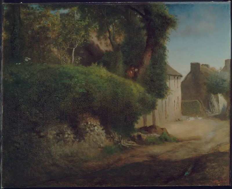 La casa familiar de Millet en Gruchy - Jean-François Millet