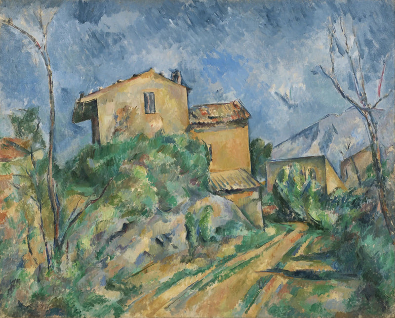 La Casa Maria en la ruta del Castillo Negro - Paul Cézanne