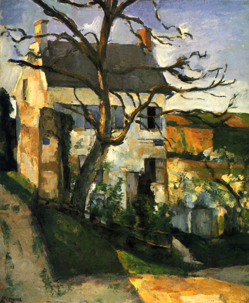 La Maison Rondest, barrio de l'Hermitage, Pontoise - Paul Cézanne