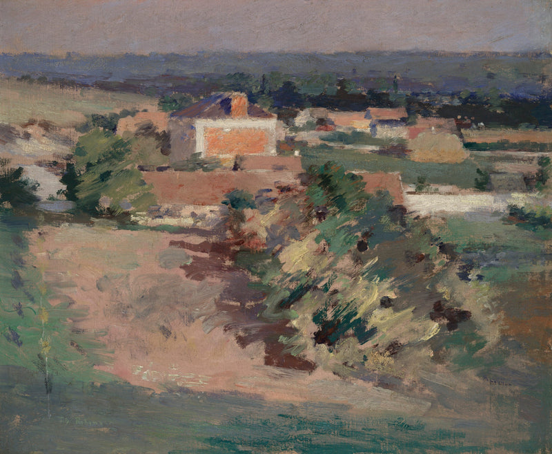 La Casa Roja - Theodore Robinson