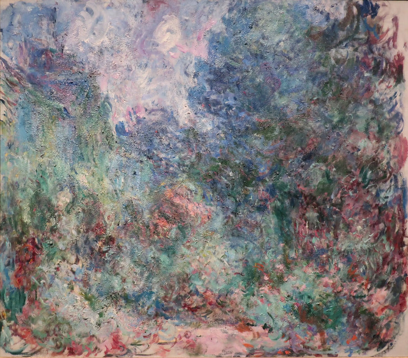 La casa vista desde el jardín de las rosas - Claude Monet