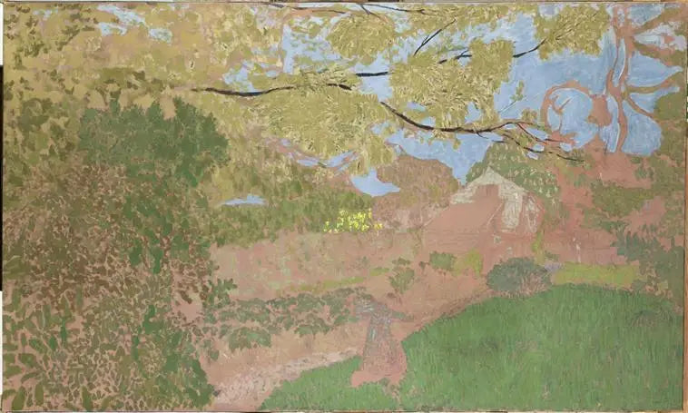La casita en Etang-la-Ville - Édouard Vuillard