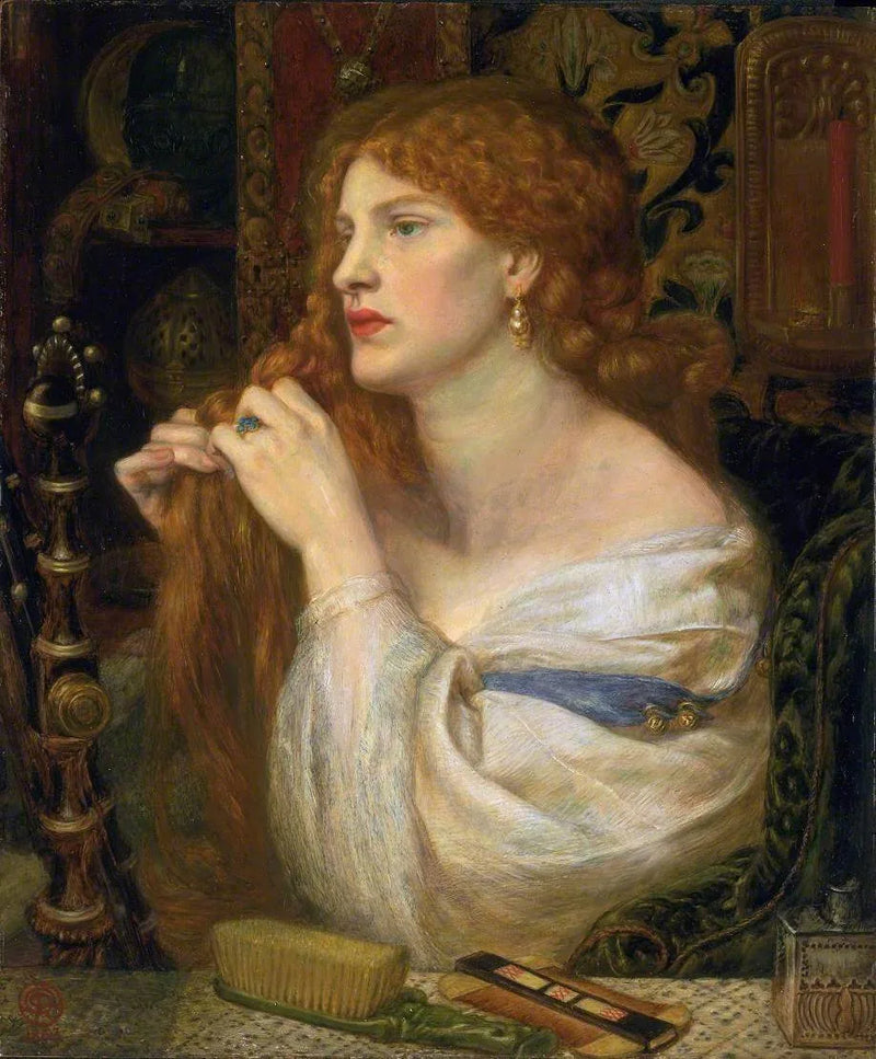 La maestra de Fazio - Dante Gabriel Rossetti