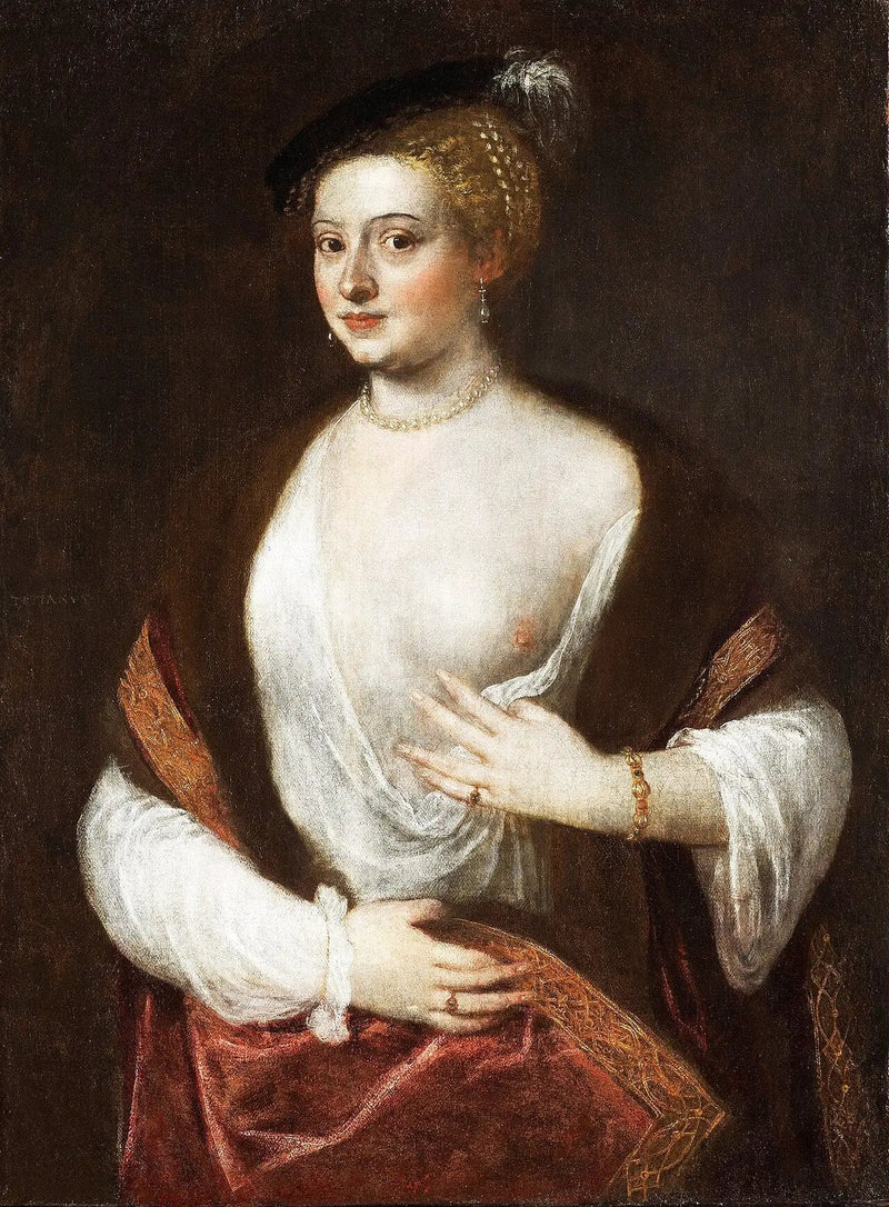 La maestra de Tiziano - Tiziano