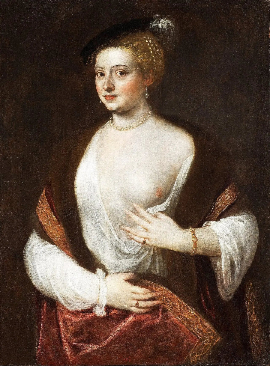 La maestra de Tiziano - Tiziano