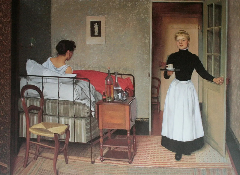 La Enferma - Félix Vallotton