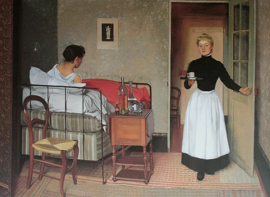 La Enferma - Félix Vallotton