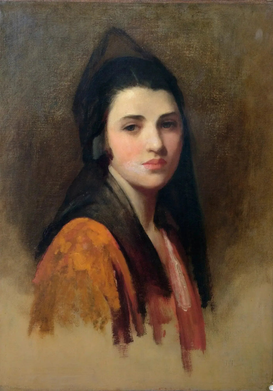 La mantilla - Luke Fildes
