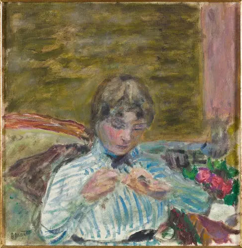 La Manucure - Pierre Bonnard image 1 tableau peint à l’huile sur toile