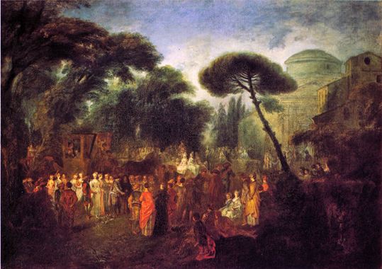 La novia del pueblo - Antoine Watteau