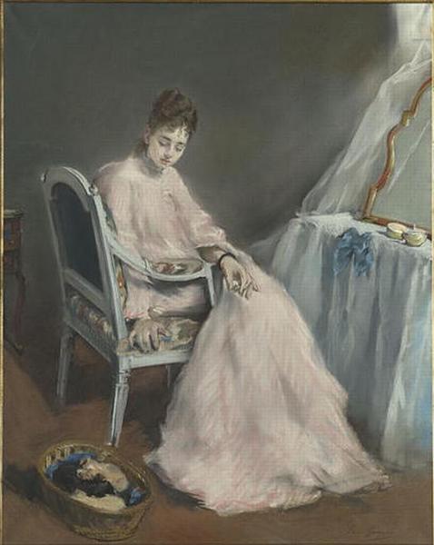 La Mañana Rosa - Eva Gonzalès