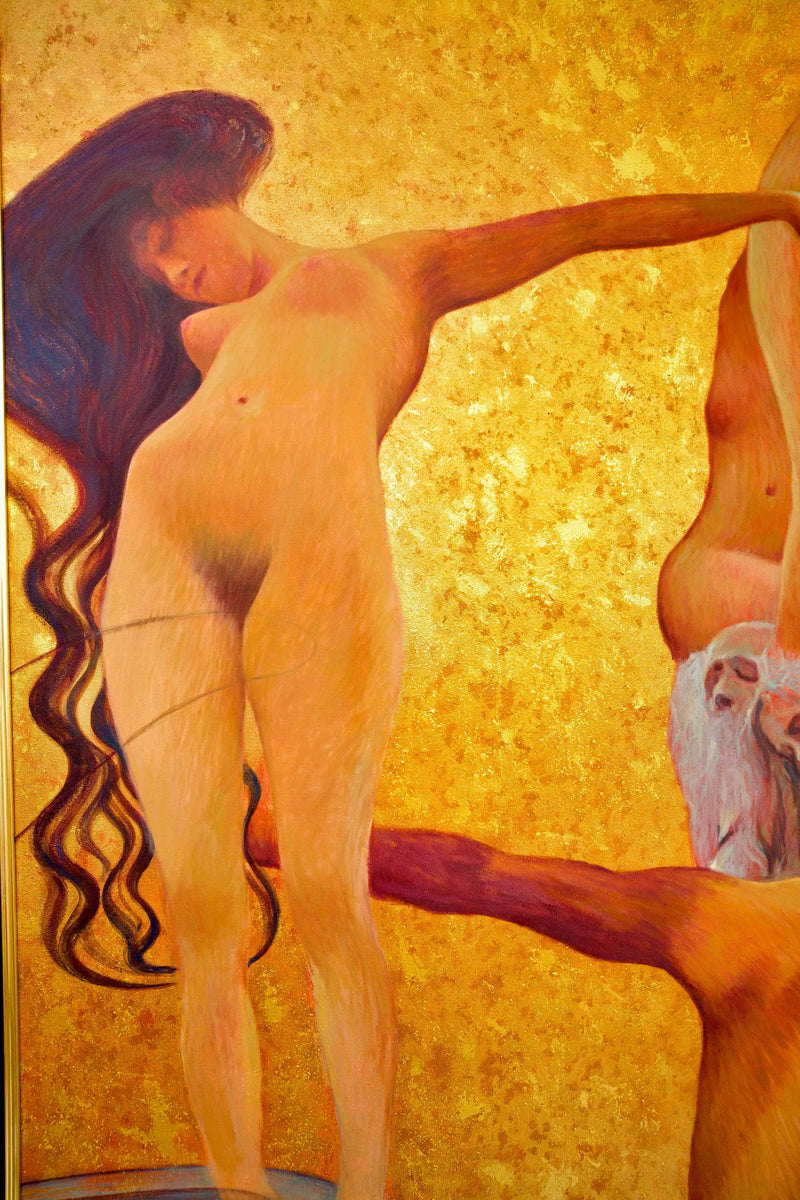 La Medicina – Una Obra Reimaginada de Gustav Klimt por Master Apollon | 180 x 270 cm