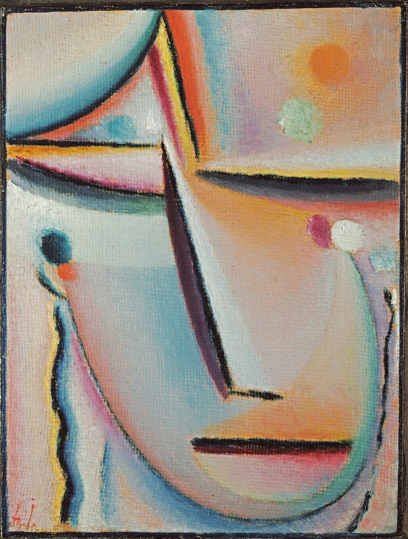 La meditación, la oración - Alexej von Jawlensky