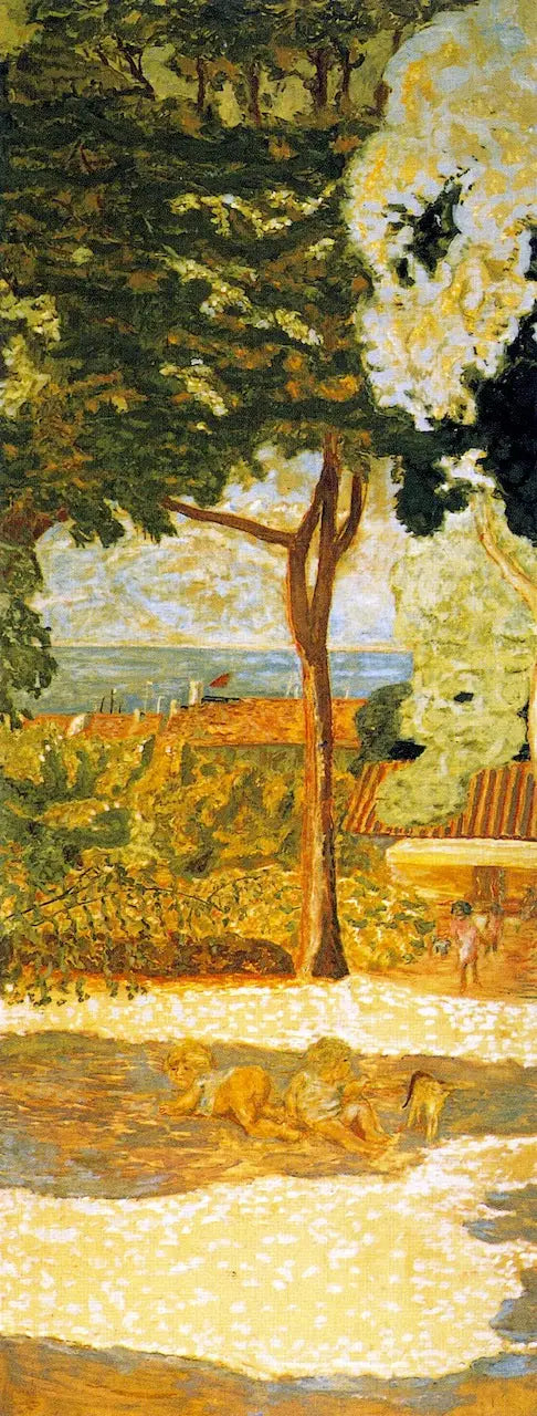 El Mediterráneo. Tríptico (panel central) - Pierre Bonnard