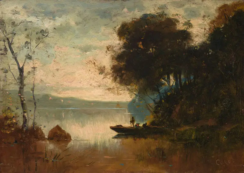La memoria de Riva - Jean-Baptiste Camille Corot