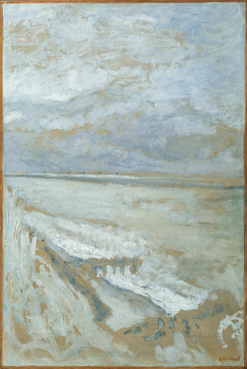 El mar en Vasouy - Édouard Vuillard