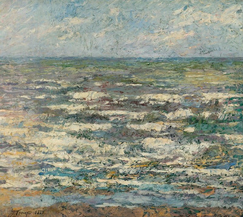 El mar cerca de Katwijk - Jan Toorop