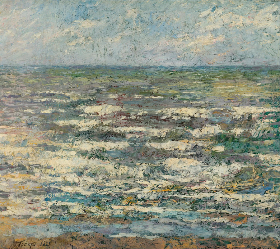 El mar cerca de Katwijk - Jan Toorop